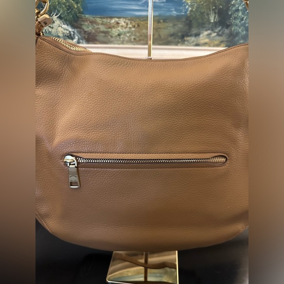 Coach Leather Elle Hobo in Light Saddle and Brass Carriage Logo EUC - Picture 8 of 13